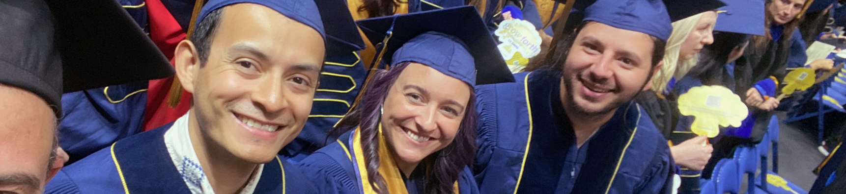Degrees Awarded from 1995 to Present Photo of math graduate students at graduation